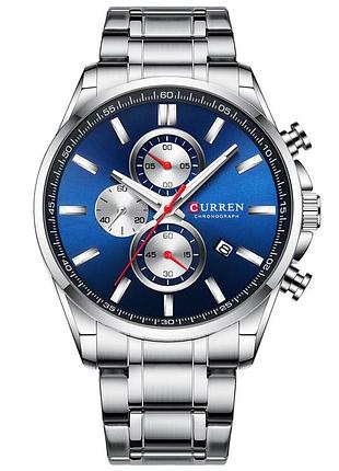 Curren 8368 silver-blue-silver