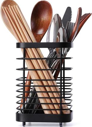 Сушилка для столовых приборов toski из нержавеющей стали 304 (черный)