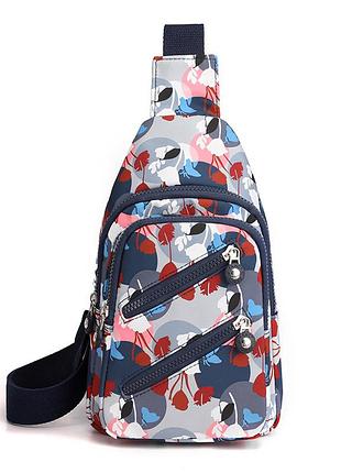 Популярна жіноча нагрудна сумка, нова нейлонова сумка через плече, сумка для мобільного телефона