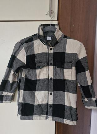 Рубашка в стиле burberry