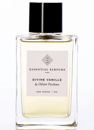 Essential parfums divine vanille( парфумована вода) распив ,оригинал , цена за 1 мл