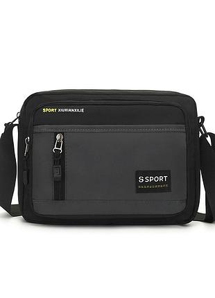 Барсетка сумка чоловіча модна спортивна сумка через плече оптова