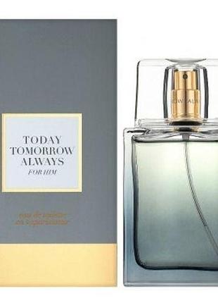 Чоловіча туалетна вода avon today tomorrow always 75 мл.