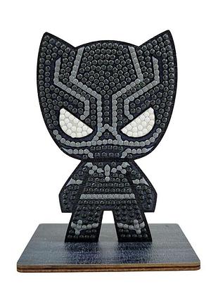 Набір для творчості crystal art "чорна пантера"