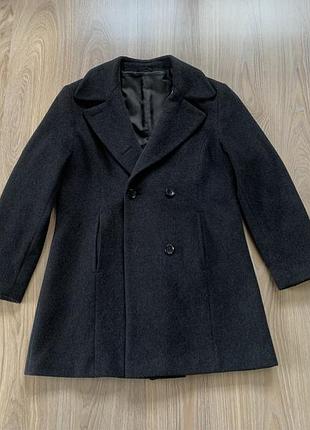 Женское двубортное шерстяное пальто giorgio