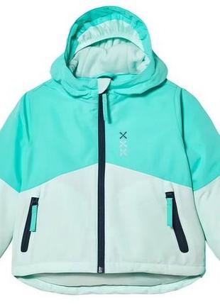 Термокуртка дитяча 98-104см, 2-4роки, німеччина, куртка зимова/демі для дівчинки, куртка лижна мембранна, термокомплект дитячий