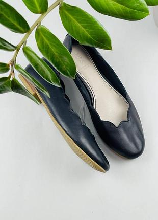 Європа🇪🇺m&s. фірмові шкіряні туфлі