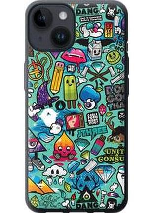 Чохол на iphone 14 стікер бомбінг 1 "693u-2648-7673"