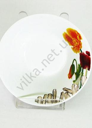 Салатник маки №5 - 12,5 х 4 (12 шт. в уп.) variomarket