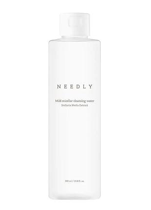 М'яка міцелярна вода для очищення шкіри needly mild micellar cleansing water, 390 ml
