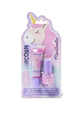 Martinelia набір бальзам та лак для нігтів "маленький єдиноріг"