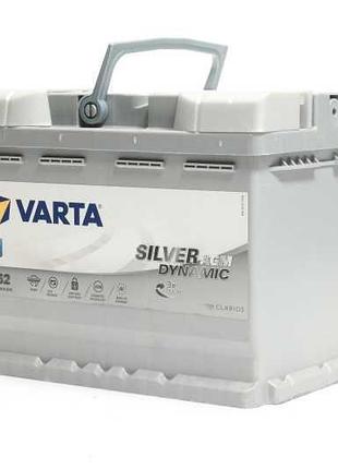 Акумулятор 60ah-12v varta silver dynamic agm (d52/a8) (242х175х190), r, en680