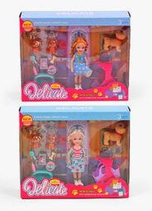 Лялька знімне взуття, аксесуари, меблі a 8-15