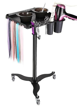 Металлический столик /стойка/ держатель прядей для наращивания волос