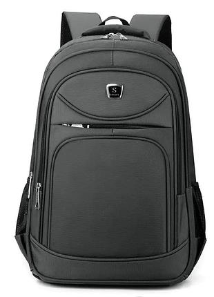 Чоловічий спортивний великий рюкзак norden міський водонепроникний сірий