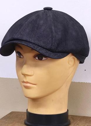 Кепка мужская восьмиклинка хулиганка 8 клинка comfort heads летняя тонкий котон коттон овая серая 59