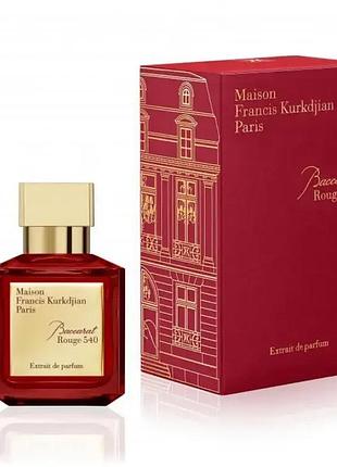 Парфюмированная вода унисекс maison francis kurkdjian baccarat rouge 540 extrait 70 мл