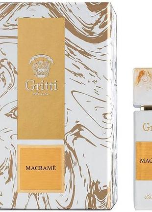 Духи для женские dr. gritti macrame 100 мл