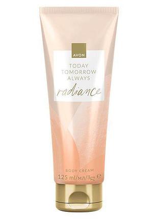 Парфюмерный крем для тела avon tta radiance, 125 мл
