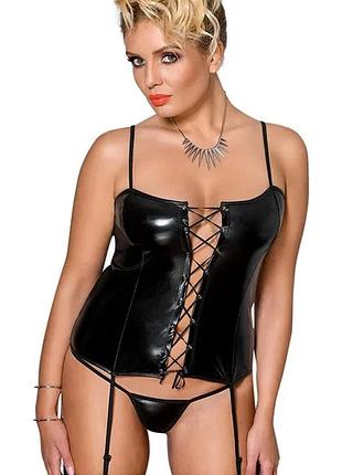 Латексный корсет с трусиками passion bes 6xl/7xl