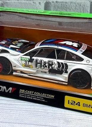 Машинка металева bmw m4 dtm 6