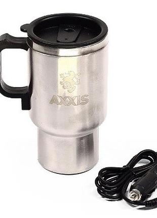 Термокухоль з кришкою та підігрівом 12в (450мл) <axxis>