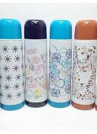 Термос а-плюс fl-1790, 0,5 л (с чехлом)