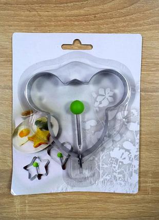 Металлическая форма для жарки яичницы - микки маус