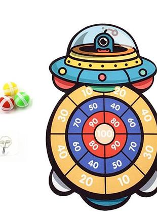 Мягкий дартс мячиками липучками