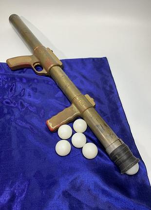 Помповое оружие "кинг понг" с шариками автомат н1697 игрушечный помповый автомат "кинг понг" – увлекательное