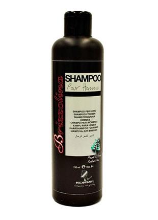 Мужской шампунь kleral system brizzolina shampoo pour homme 250 мл