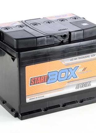 Акумулятор 60ah-12v startbox special (242x175x190),r,en510