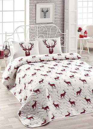 Покрывало стеганое с наволочками 200х220 geyik