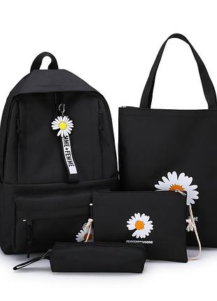 (41-як на фото) рюкзак дівчина 4в1 тканина оксфорд зроблений у китай спортивний міський гурт