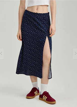 Спідниця з квітковим принтом house