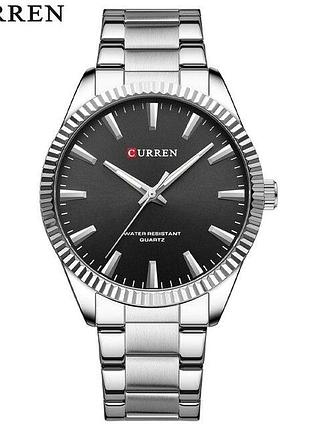 Curren 8425 silver-black