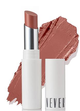 Помада для губ neverti limitless kiss водостойкая np700, 002 own your power нюдовый