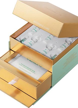 Valmont регенеруюча колагенова маска для очей (космплекс "колаген-мукополісахариди") , 5 пар + віали