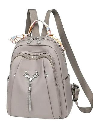 Жіночий повсякденний рюкзак balina бежевий нейлон