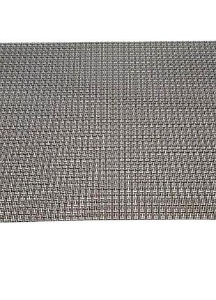 Салфетка сет пвх подставка под тарелку подложка сервировочный коврик для стола серая 30*45 cm variomarket