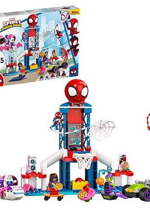 Lego spidey вечеринка в штабе человека-паука (10784) конструктор новый!!!