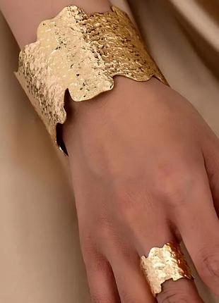 Біжутерія набор комплект браслет та кільце