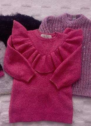 Теплі светри плаття 2-3р 92-98р