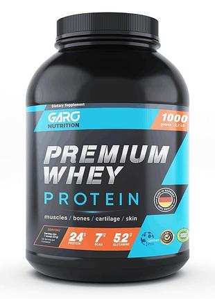 Протеин сывороточный premium whey 100% garo nutrition (шоколад)