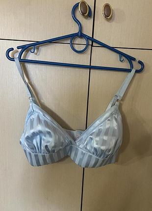 Топ ліф м’яка чашка атласний шовковий білизняного типу з присборками рюшами vs boux avenue 10/38