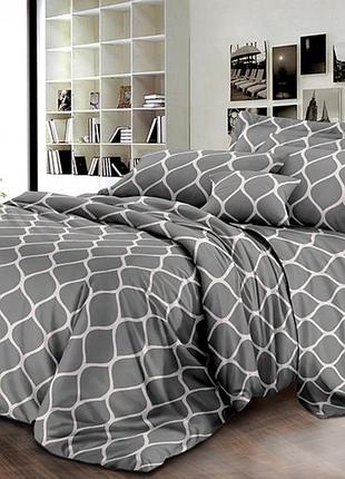 Постільна білизна ранфорс умиротворення двоспальний євро