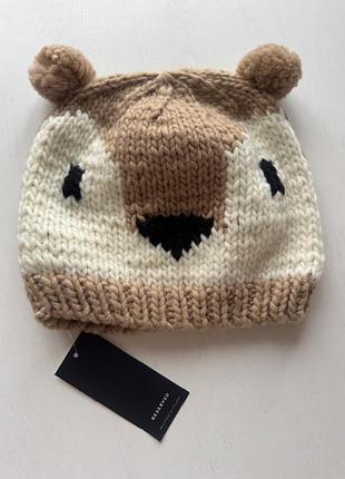 Тёплая шапка reserved коала - приятный подарок ребёнку и взрослому