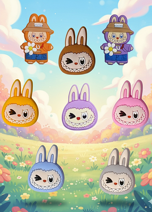 Джибітси лабубу labubu the monsters монстр jibbitz 8 шт аксесуари крокс прикраса dz_126_1