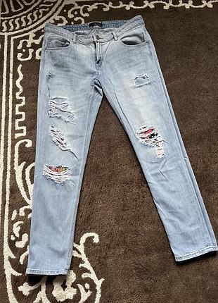 Джинси жіночі літні рвані