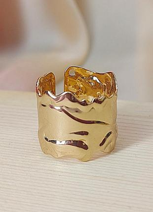 Кольцо женское акцентное минимализм